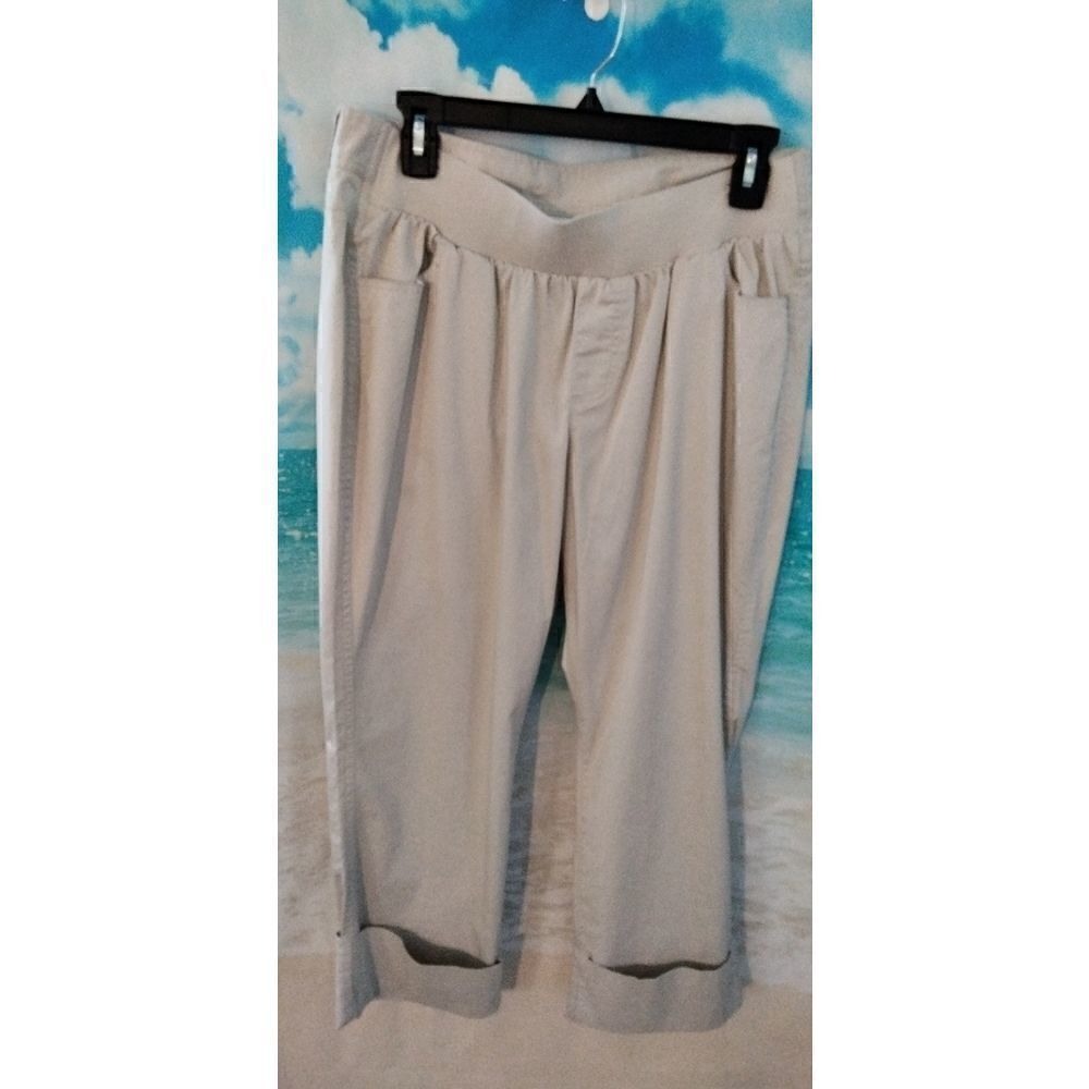 " In due time" woman's maternity pants.